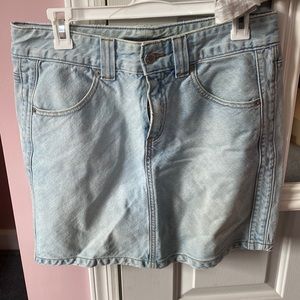 Banana republic factory store denim skirt, size 8